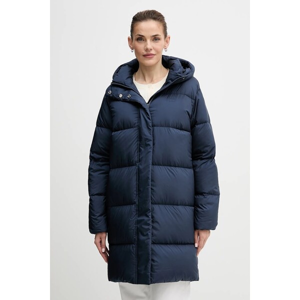 Tommy Hilfiger kurtka puchowa  kolor granatowy zimowa WW0WW46535