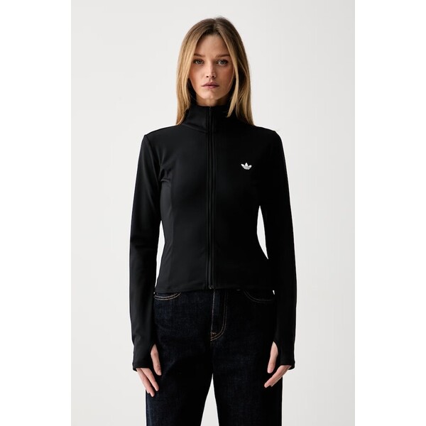 adidas Originals bluza rozpinana damska Essentials  czarna KV9162