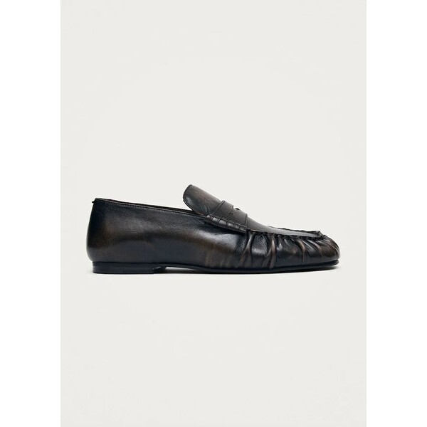 Alohas loafersy damskie skórzane Aven  brązowe S101406-01 S101406.01