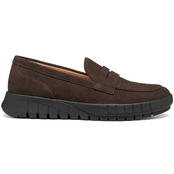 Geox loafersy damskie zamszowe D FLEXTRIDE  brązowe D659AB00022C6005
