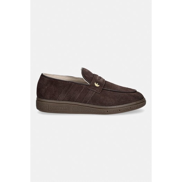 adidas Originals lordsy damskie zamszowe Handball Spezial Loafer  brązowe KJ2533