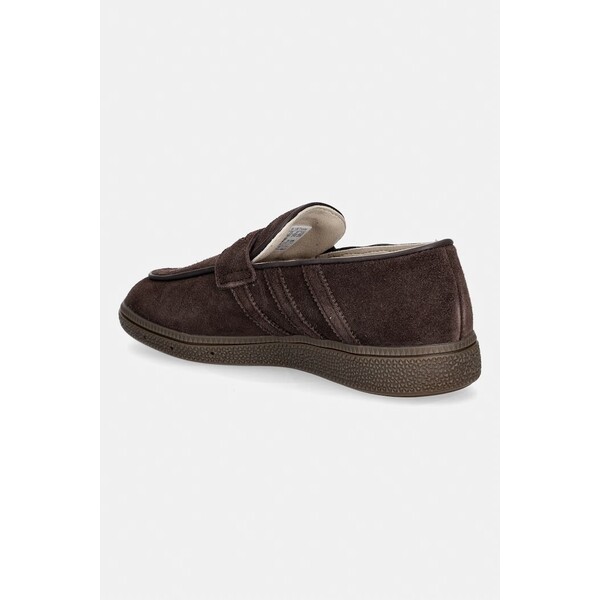 adidas Originals lordsy damskie zamszowe Handball Spezial Loafer  brązowe KJ2533