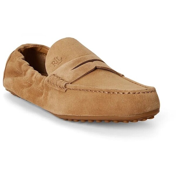 Lauren Ralph Lauren mokasyny damskie zamszowe Wynnie Drvr  brązowe 802P18420002 802P18420002.260
