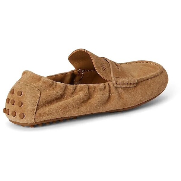 Lauren Ralph Lauren mokasyny damskie zamszowe Wynnie Drvr  brązowe 802P18420002 802P18420002.260