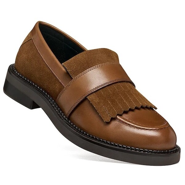 Geox loafersy damskie skórzane D SERILDA  brązowe D66WYE04323C6032