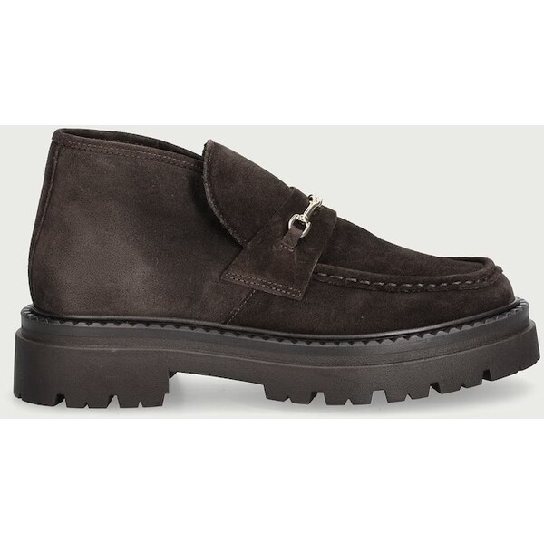 Steve Madden półbuty damskie zamszowe Karima  brązowe 11005697 11005697.880