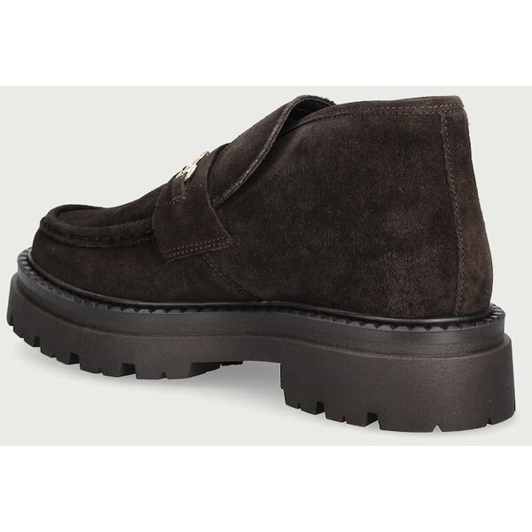 Steve Madden półbuty damskie zamszowe Karima  brązowe 11005697 11005697.880