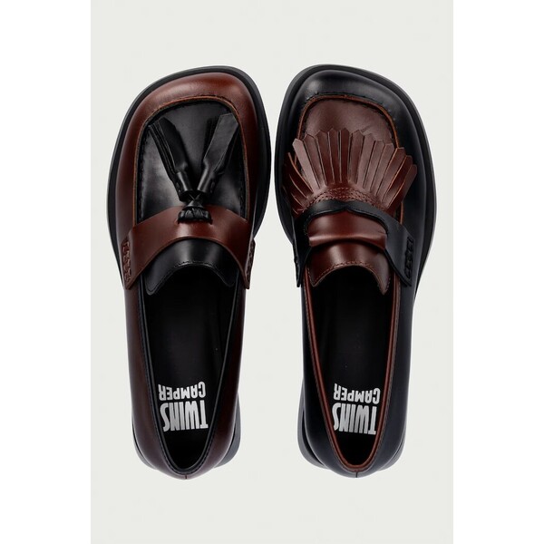 Camper loafersy damskie skórzane TWS  brązowe K201996-002 K201996.002