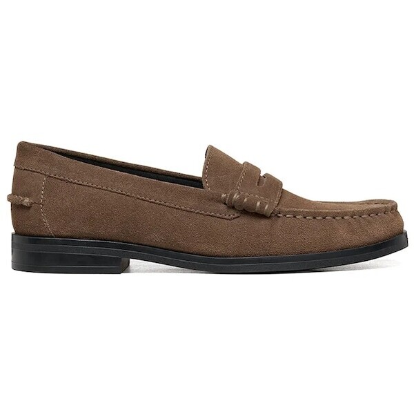 Geox loafersy damskie zamszowe D NOEMEN  brązowe D680XA00022C6029