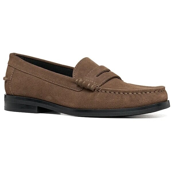 Geox loafersy damskie zamszowe D NOEMEN  brązowe D680XA00022C6029