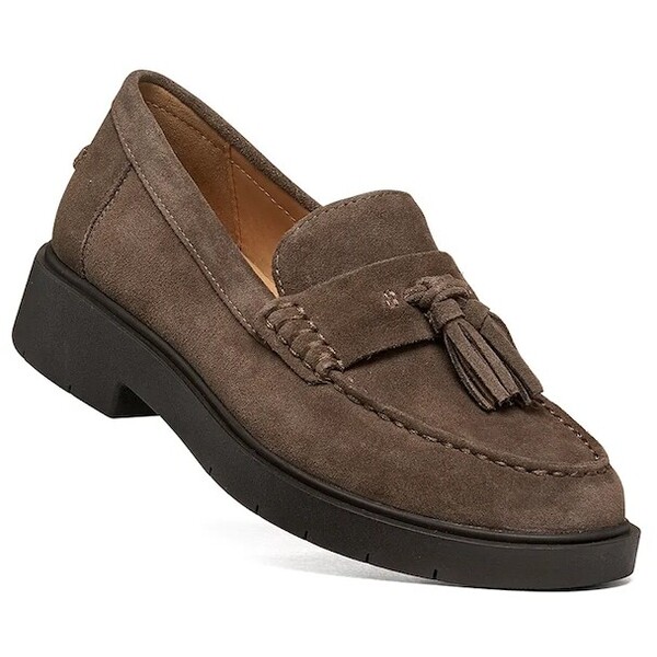 Geox loafersy damskie zamszowe D SPHERICA EC1 B  brązowe D65DKA00022C6029