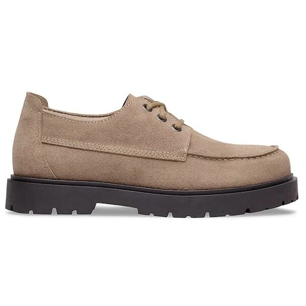 Birkenstock półbuty zamszowe Highwood Moc Lace Low  kolor beżowy 1031884 1031884.
