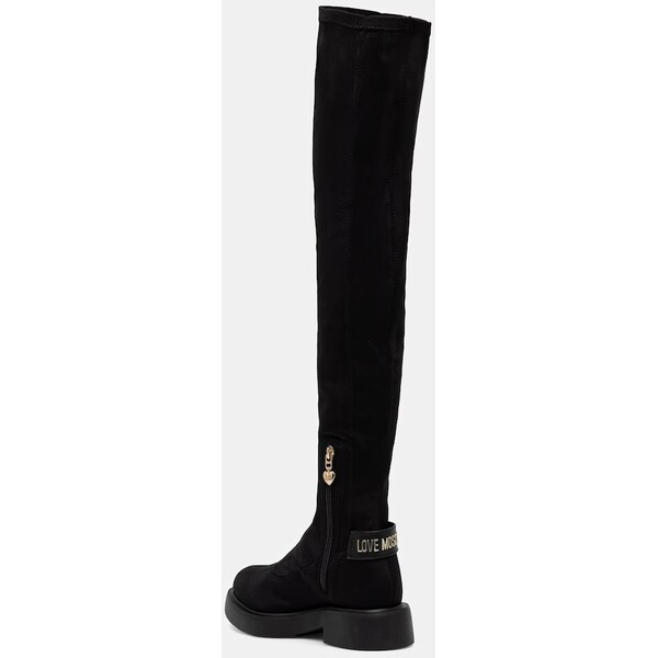 Love Moschino kozaki damskie  czarne JA26114G1PIM400A