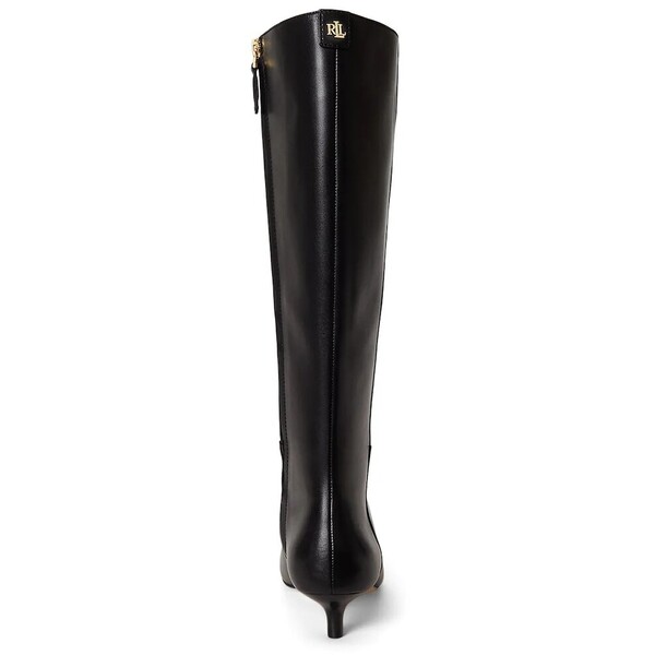 Lauren Ralph Lauren kozaki damskie skórzane Frncsa Tl Hl  czarne 802P15725001 802P15725001.001