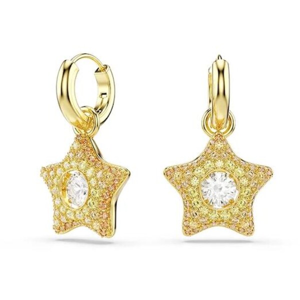 Swarovski kolczyki damskie pozłacane z cyrkonią SUBLIMA  5755274