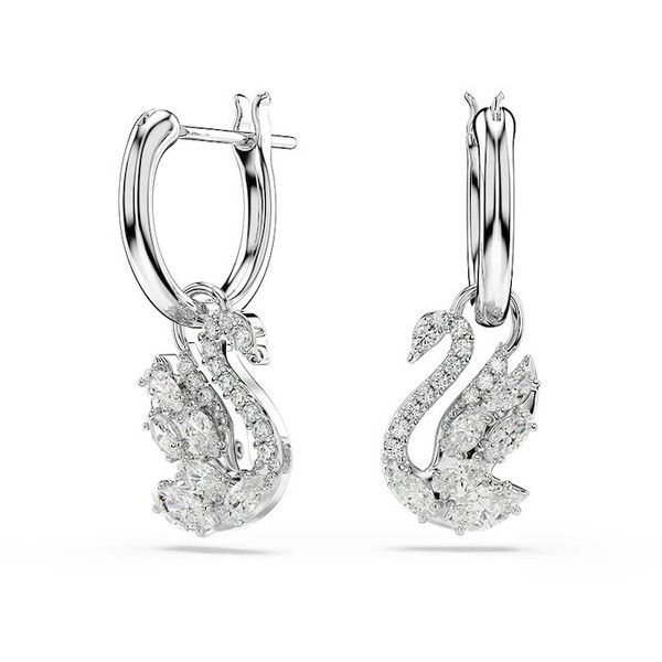 Swarovski kolczyki damskie metalowe z cyrkonią  5759942