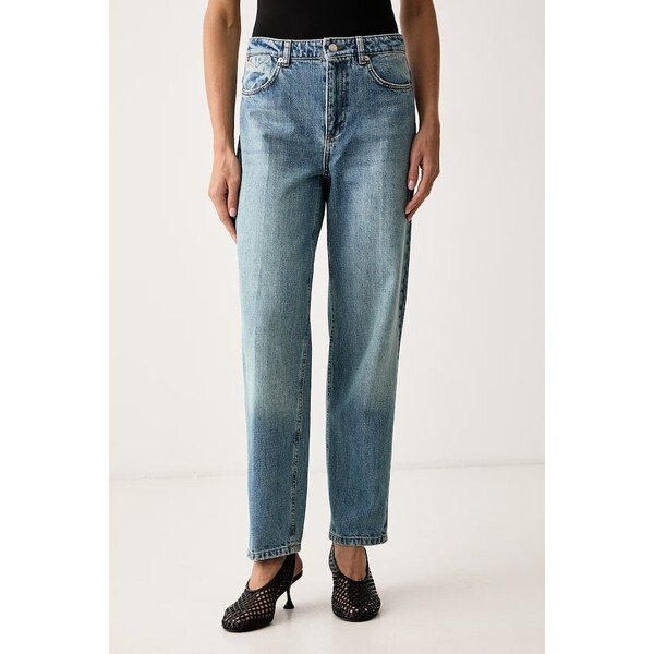 Max&Co. jeansy carrot damskie MAROSO  niebieskie 2626186061200