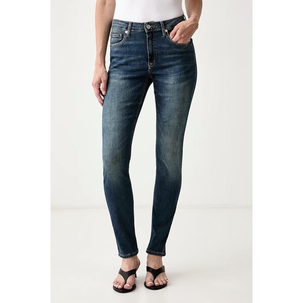 Tommy Hilfiger jeansy skinny damskie  niebieskie WW0WW45010