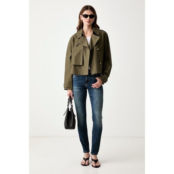 Tommy Hilfiger jeansy skinny damskie  niebieskie WW0WW45010