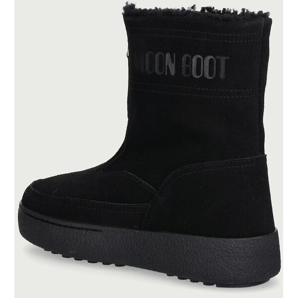Moon Boot MB LTRACK LARA śniegowce damskie zamszowe  czarne 80D2450250 N001 80D2450250.N001