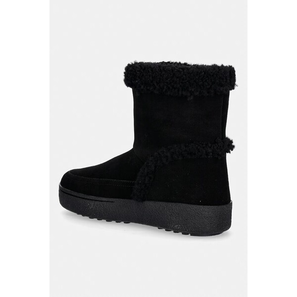 Moon Boot MB LTRACK TINA śniegowce damskie zamszowe  czarne 80D2450240 N001 80D2450240.N001