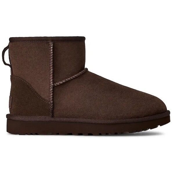 UGG śniegowce zamszowe Classic Mini II  kolor brązowy 1016222.DDC