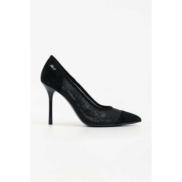 Karl Lagerfeld szpilki Sarabande  czarne KL30905L KL30905L.M00