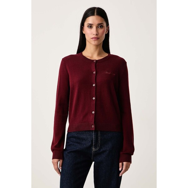 Guess Jeans damskie  bordowe W6BR02 Z1245 W6BR02.Z1245