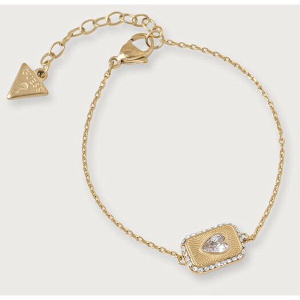 Guess bransoletka damska ze stali nierdzewnej CRYSTAL LOVE  JUBB06.355JW
