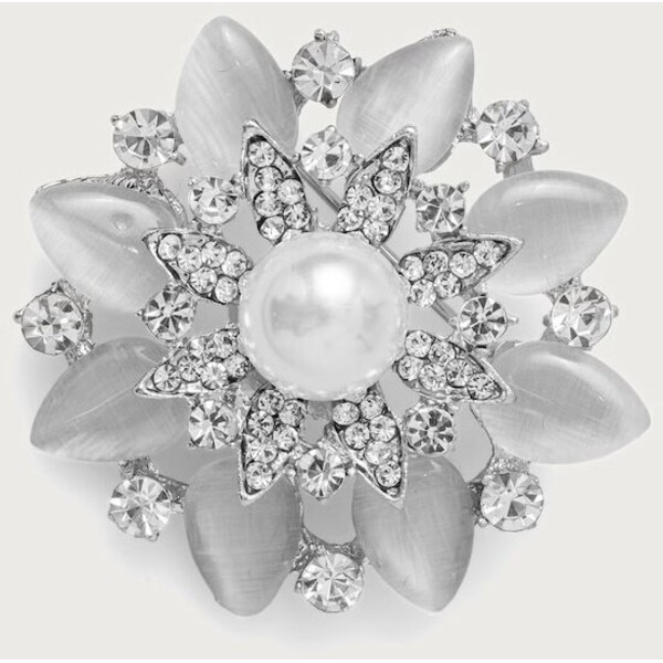 Silvian Heach broszka damska metalowa ZIERI  SHP25053SP
