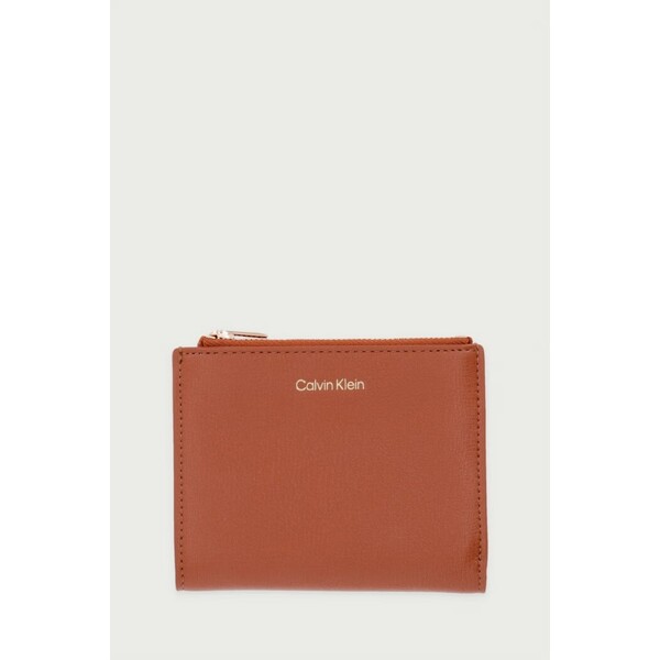 Calvin Klein portfel damski z imitacji skóry  pomarańczowy LV04F1135G