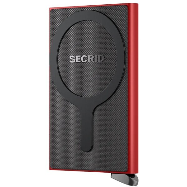 Secrid portfel MAGSAFE  czerwony CFfM.Fluted