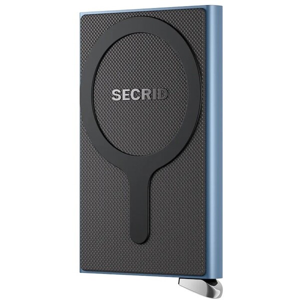 Secrid portfel MAGSAFE  niebieski CFfM.Fluted