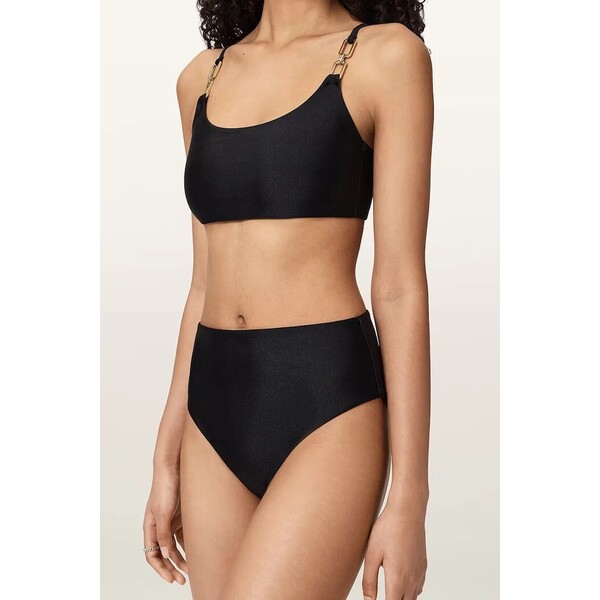 AllSaints figi kąpielowe damskie TALARIA  czarne W019WC