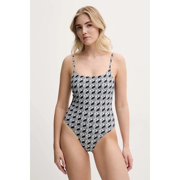 HUGO strój kąpielowy jednoczęściowy damski PURE_SWIMSUIT  czarny 50540652