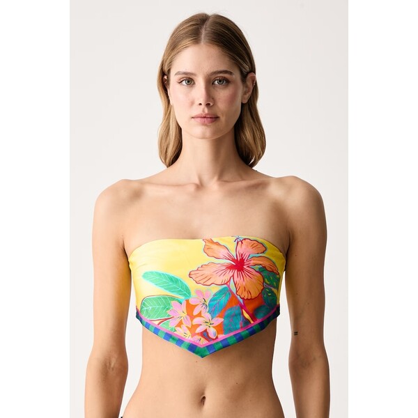 Rip Curl biustonosz kąpielowy damski FARM RIO  żółty 11SWSW
