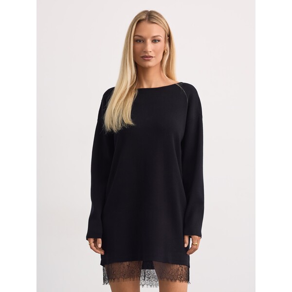 Mohito Sukienka mini z koronkowym dołem 4263C-99X