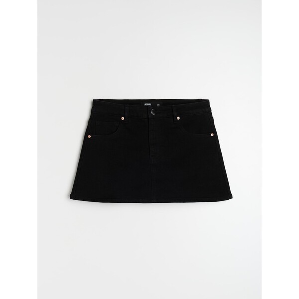 Sinsay Jeansowe spódnico-spodenki comfort 554GY-99J
