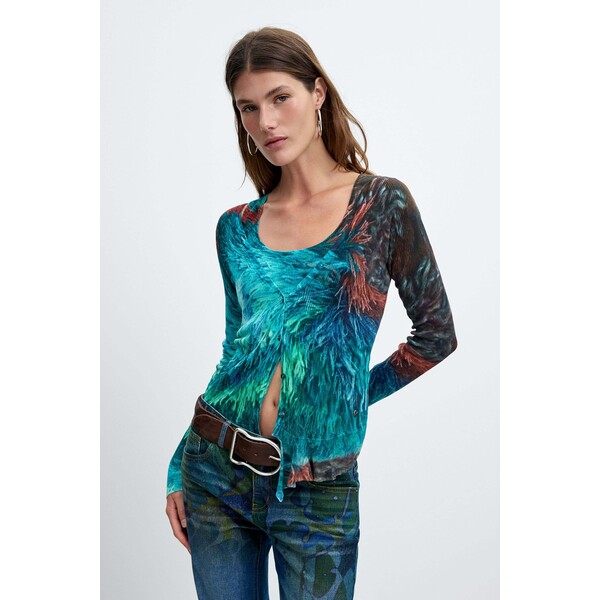 Desigual Kardigan 2 w 1 M. C. Lacroix 26WWJF075013