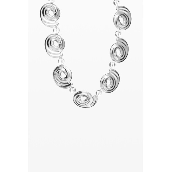 Desigual Naszyjnik spirale srebrzone Zalio 25SAGO322004U