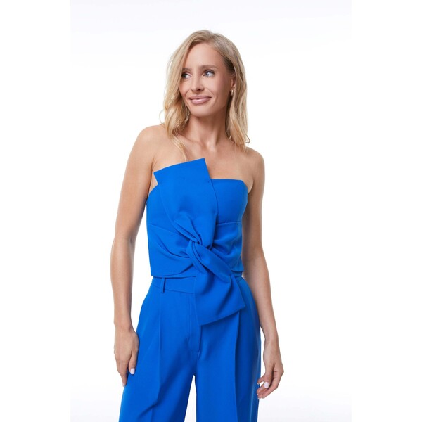 Just Paul Cobalt Corset Top