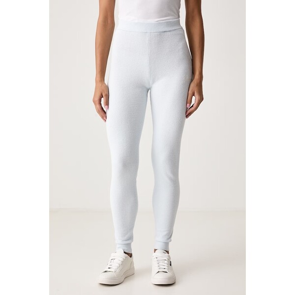 Guess legginsy lounge damskie ARIA  niebieskie regular waist O6BB02 Z1149 O6BB02.Z1149