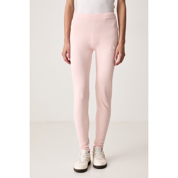 Guess legginsy lounge damskie ARIA  różowe regular waist O6BB02 Z1149 O6BB02.Z1149