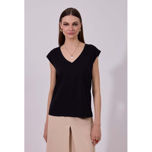Monnari T-shirt z bawełny 114168