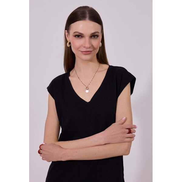 Monnari T-shirt z bawełny 114168