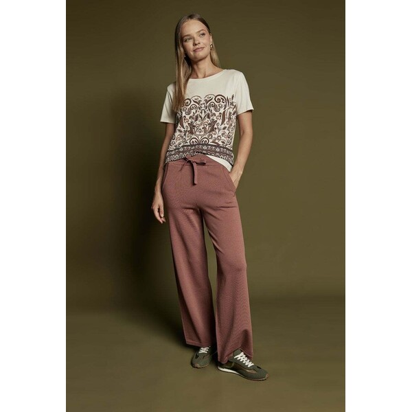 Monnari T-shirt z wzorem 119234