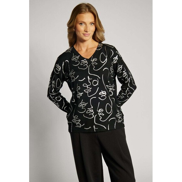 Monnari Wzorzysty sweter 119346