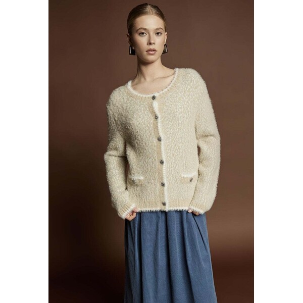 Monnari Elegancki, rozpinany sweter 119006