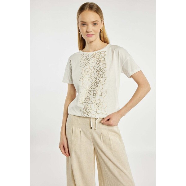 Monnari T-shirt z bawełny 115262