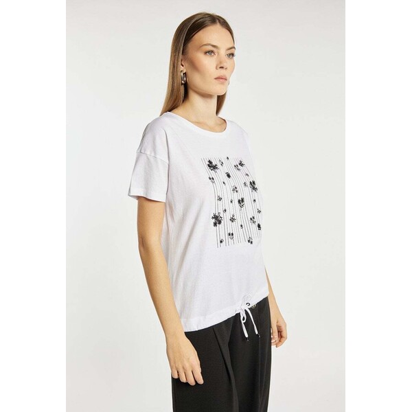 Monnari T-shirt z wiązaniem 116027